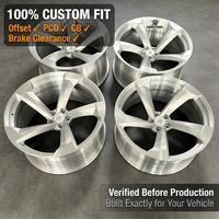 Jantes de voiture personnalisées forgées HT 5x112 pour Audi RS A4 A5 A6 A7, concaves profondes, usinées OEM, 18 19 20 21 22 pouces, en alliage