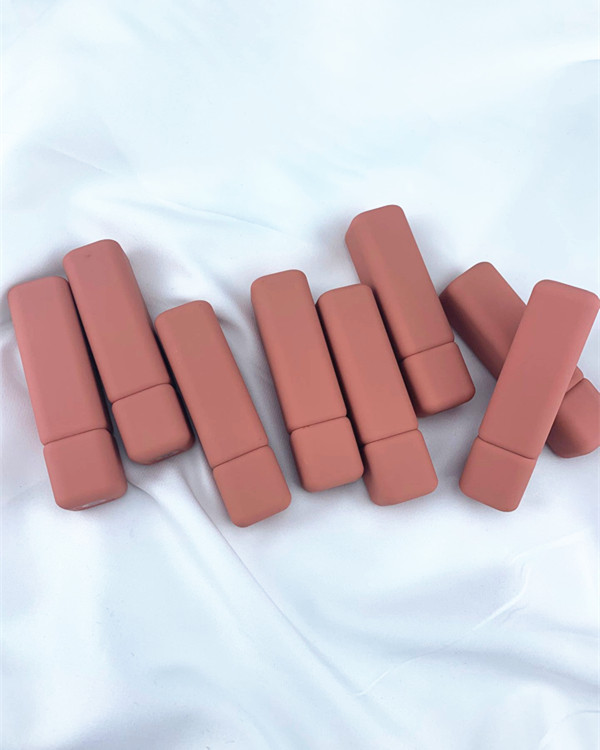 Водостойкая матовая губная помада, стойкая, высокое качество, телесная, макияж, косметика, телесная, косметика, макияж, новейшая