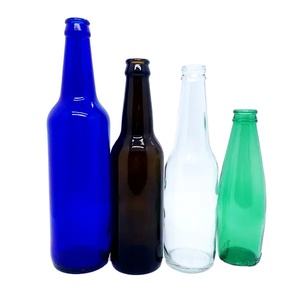 Botella de Vidrio Transparente de 330 ml (11 oz) con Tapa Corona, Color Ámbar, <span class=keywords><strong>Verde</strong></span>, Azul, para <span class=keywords><strong>Cerveza</strong></span> o Vino, 33 cl, 11 oz - Product Image 4