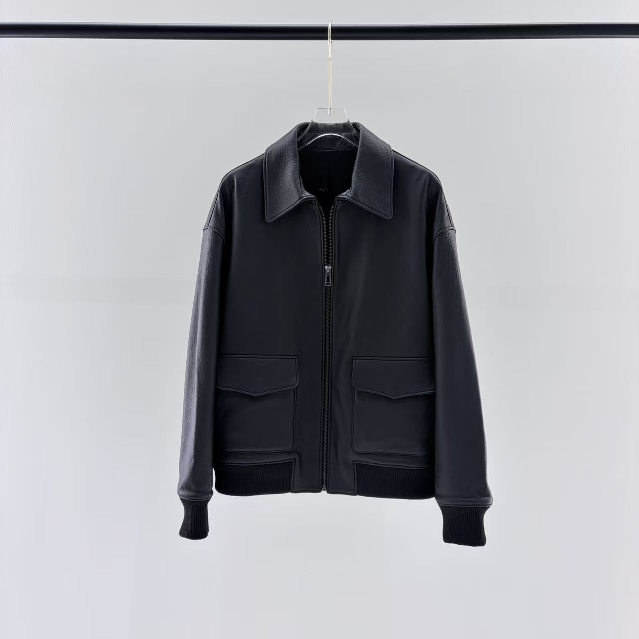 Verified Supplier New Zealand Lamb Leather Jacket 1.4-1.5mm