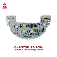 Placa PCBA LED Bicolor CGX CGX-DB0404S26M08, ODM OEM, Módulo de Luz de Relleno LED Blanco IR Dual, Accesorios para CCTV, Cámara de Visión Nocturna