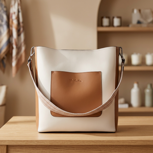 Bolsa de Viaje de Cuero Vacuno Genuino de Alta Calidad BS INTERNATIONAL, Plegable, con Cierre, Impermeable, 3L+, para Bodas y Fiestas, Día de San Valentín - Product Image 1
