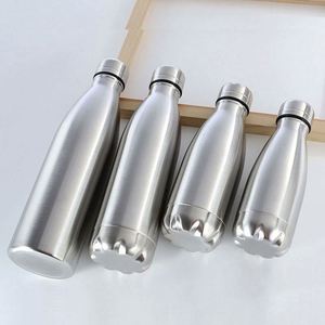 Bouteille d'eau isotherme en acier inoxydable personnalisée pour l'extérieur, sans BPA, avec logo, 350 ml, 500 ml, 750 ml, 1000 ml, vente en gros - Product Image 1