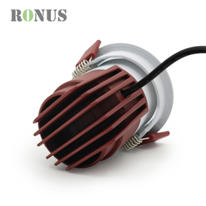 Faretto <span class=keywords><strong>LED</strong></span> da Incasso a Soffitto COB Antiabbagliamento 9W/10W Regolabile con Riflettore Bianco - Product Image 5
