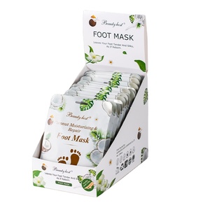Maschere per la cura della pelle del piede prodotti bellezza ospite cocco idratante riparazione di grandi dimensioni cocco piede Spa calza - Product Image 1