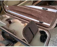 Étui rigide professionnel anti-poussière pour violon, toile résistante à la pression avec serrure, taille 4/4, modèle 03VC, sacs et étuis pour instruments