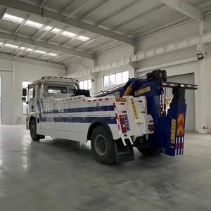 Camion de dépannage lourd Shacman F3000 4x2 avec grue combinée et élévateur de roues, capacité de 13 tonnes pour le remorquage de camions - Product Image 6