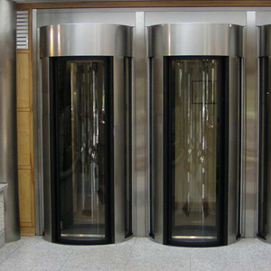 酒店健身房办公室学校的高安全隔离门旋转闸门门禁，带二维码阅读器 - Product Image 5