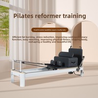 R-MOLA Lit de Pilates en alliage d'aluminium Modèle 01 - Fabriqué au Shandong, petit modèle blanc, équipement pour studios de yoga commerciaux
