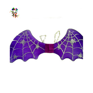 Costume da festa di Halloween per adulti in maschera di colore viola personalizzato HPC-2390 di ali - Product Image 1