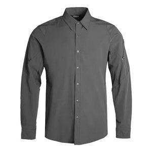 Camicia Tattica Casual da Uomo, Asciugatura Rapida, Manica Lunga, per Escursionismo Estivo, Traspirante ed Elastica - Product Image 1