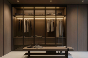 Armario de Madera Moderno y Personalizable con Gran Capacidad, Mueble de Almacenamiento Ecológico Independiente para Dormitorio - Product Image 2