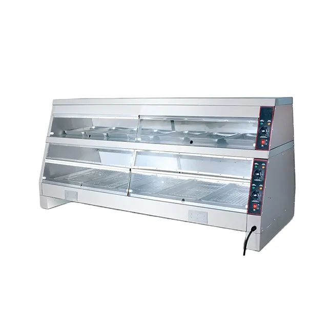 Fast Heating Commercial Electric Food Warmer Display Food Warmer Heater for Bakery and Buffet