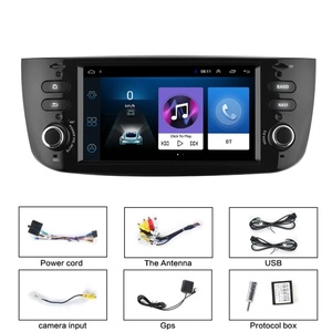 Reproductor de DVD para Auto con Sistema de Navegación Estéreo de Video y Radio Android 11 de 6.2 Pulgadas y 4 Núcleos para Fiat Linea 2012-2015 - Product Image 3