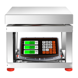 Bilancia a <span class=keywords><strong>Sgabello</strong></span> da 300 kg per Pesatura Oggetti Vivi, Realizzata in Acciaio Inossidabile Robusto - Product Image 1