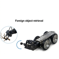 Robot de Inspección de Tuberías CCTV con Motor de Alto Torque, Capacidad de Arrastre de Cable de hasta 150 m, para Tuberías de Refinerías Petroquímicas