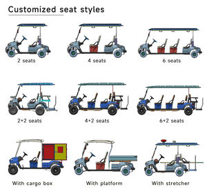 क्लब <span class=keywords><strong>2</strong></span> + <span class=keywords><strong>2</strong></span> सीटर चीनी इलेक्ट्रिक गोल्फ कार्ट बिक्री के लिए 72v लिथियम कस्टम आरामदायक 4 सीटें इलेक्ट्रिक गोल्फ कार्ट्स - Product Image 6