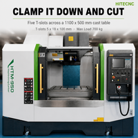 Centre d'usinage CNC robuste conçu pour la découpe de métaux à haute charge, avec cadre rigide et fonctionnement stable HTM950