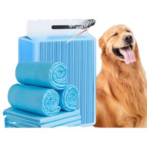 2026 Tapis absorbant épaissi pour l'urine des chiens, fournitures d'entraînement pour animaux de compagnie, tissu désodorisant pour chiots, chats et lapins, couches pour tapis de mise bas - Product Image 1