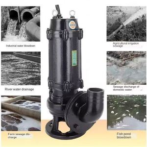 Waste Dirty Water <b>Pumps</b> Grinder Cutter Dewatering Centrifugal <b>Submersible</b> Sewage <b>Pump</b> - Product Image 3