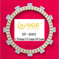 Kit d'embrayage à friction NGE Motorcycle KEVLAR pour KOVE 800X, plaques à friction à base de papier et de caoutchouc, haute résistance