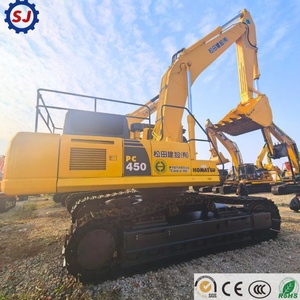 Excavatrice d'occasion Komatsu PC450 PC200 PC300 PC360 du Japon, matériel de terrassement, équipement de construction, grande capacité pour travaux rocheux - Product Image 1