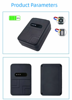 Traceur GPS 4G VE60A avec batterie rechargeable intégrée, application Android et iOS, garantie 1 an pour voitures et motos