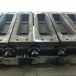 Ligne de production de lingots de Zinc, cuivre et aluminium pour moulage de lingots de 6kg, 8kg et 10kg - Product Image 6