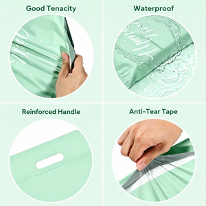 Bolsas Ecológicas Biodegradables e Impermeables para Envíos, Impresión Personalizada para Empaquetado de Ropa - Product Image 2