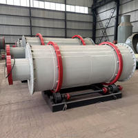 Séchoir à tambour rotatif de grande capacité de bonne qualité Machine à sécher les copeaux de bois Séchoir à sciure de bois pour la fabrication de granulés