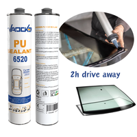 Scellant polyuréthane polyvalent de qualité professionnelle PU40, adhésif PU pour collage de pare-brise automobile, cartouche de 300 ml