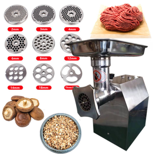 Nouvelle machine à hacher la viande électrique commerciale de haute qualité, automatique, 120 kg/h, 220 V/380 V, machine à hacher la viande multifonctionnelle - Product Image 1