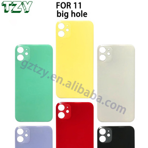 Vetro di Ricambio di Alta Qualità per Porta Posteriore <span class=keywords><strong>iPhone</strong></span> <span class=keywords><strong>11</strong></span>, Disponibile in Nero, Bianco e Rosso - Product Image 3