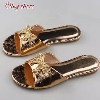 Buy Rivet Sandals Slippers Summer Ladies Simple Flat Sandals Women Flat  Casual Shoes China Cheap Flat Shoes from Guangzhou Oleg Shoes Trading Co.,  Ltd., China