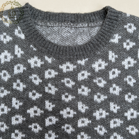 KD – pull tricoté à la main pour femme, pull-over en Mohair moderne et à la mode