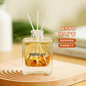 น้ำหอมปรับอากาศแบบก้านไม้หอม กลิ่นโกลด์ลีฟ ยี่ห้อ Northern Mu ให้ความหอมสดชื่นยาวนาน 90-120 วัน สำหรับใช้ภายในอาคาร - Product Image 1