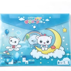 Bolsa de Archivo de PVC con Diseño de Dibujos Animados, Bolsa de Información, Papelería Estudiantil, Linda y Moderna Bolsa de Plástico para Archivos, Bolsa para Exámenes, Precio de Descuento - Product Image 2