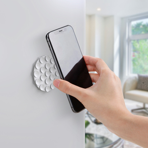 DIGITALOMESP 4 couleurs double face en silicone ventouse Portable support de téléphone portable attrape 2 pièces téléphone portable - Product Image 3