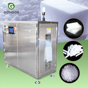 Pequeña Máquina Granuladora de Hielo Seco para Fabricación de Bloques de Hielo - Product Image 1