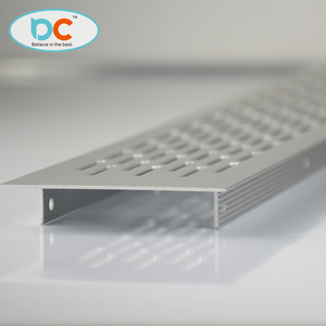 Grille de ventilation en alliage d'aluminium série 6000, grille d'aération, grille à lamelles, couverture de grille, découpe de meubles électriques - Product Image 3