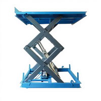 Tables élévatrices à ciseaux électriques hydrauliques robustes en acier, certifiées CE, à commande à distance, personnalisables, pour une utilisation sûre et facile.