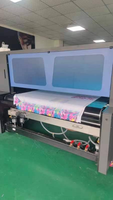 Máquina de impresión digital textil de 1.8M y 16 cabezales para tela de algodón
