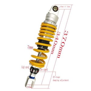 Pour <span class=keywords><strong>RFY</strong></span> Type universel 340 <span class=keywords><strong>amortisseur</strong></span> de <span class=keywords><strong>moto</strong></span> en forme de U fendu restauration d'amortissement réglable tampon modifié - Product Image 2