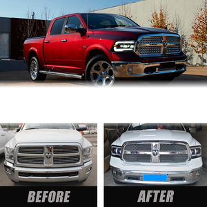 Accessoires HOSI pour phares à <span class=keywords><strong>prix</strong></span> d'usine Lampe de <span class=keywords><strong>voiture</strong></span> à 2 lentilles <span class=keywords><strong>RAM</strong></span> <span class=keywords><strong>1500</strong></span> 2500 3500 pour Dodge <span class=keywords><strong>Ram</strong></span> 2009-2018 Phares à LED - Product Image 4