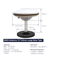 Antenne GNSS RTK pleine bande HONGXIN, GPS multi-constellations haute précision pour la topographie et la cartographie, connecteur SMA/TNC