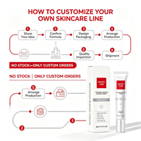 Crème Visage Éclaircissante Anti-Taches Formule Personnalisée Emballage Personnalisé Élimination des Taches de Rousseur Correcteur de Taches Vegan Nuit Tous Types de Peau