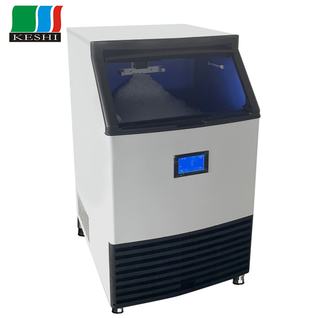 Commercial Granular Ice Machine Nugget Ice Maker 220-240V Air Cooling Easy to Operate with 1 Year Warranty