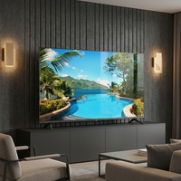 Televisor LED Inteligente 4K UHD de 100 Pulgadas con Android, WiFi, Bluetooth, HDMI, USB, Pantalla Grande para Cine en Casa y Grandes Espacios