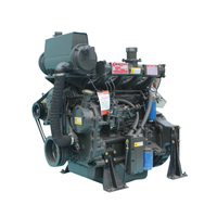Moteur diesel marin refroidi par eau de 55 CV, 1800 tr/min, neuf, facile à utiliser avec démarrage électrique, Zh4100zc