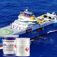 Peinture de finition industrielle au fluorocarbone super résistante aux intempéries pour la protection antirouille des structures en acier de ponts et de navires